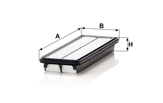 Luftfilter C36020 MANN-FILTER, bild 3