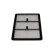 Luftfilter HA-664 AMC Filter, miniatyr 3