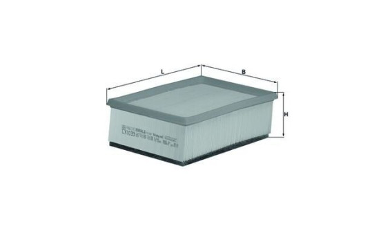 Luftfilter LX 1033 Mahle, bild 2