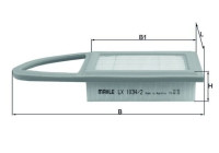 Luftfilter LX 1034/2 Mahle