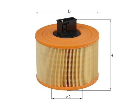 Luftfilter LX 1035 Mahle, bild 4