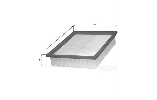 Luftfilter LX 105 Mahle, bild 3