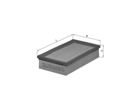 Luftfilter LX 105 Mahle, bild 4