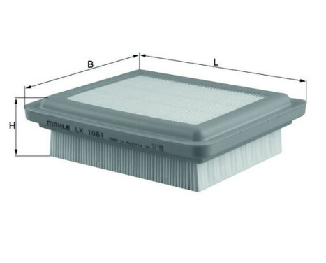 Luftfilter LX 1061 Mahle, bild 2