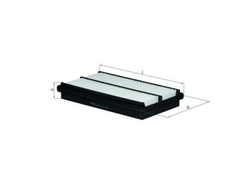 Luftfilter LX 1075 Mahle, bild 3