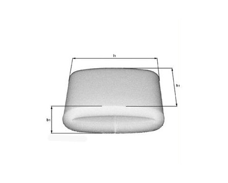 Luftfilter LX 110 Mahle