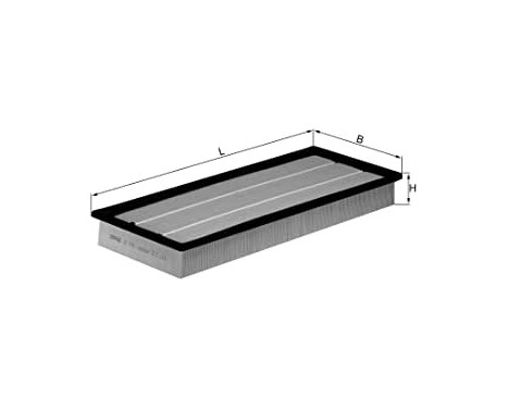 Luftfilter LX 1151 Mahle