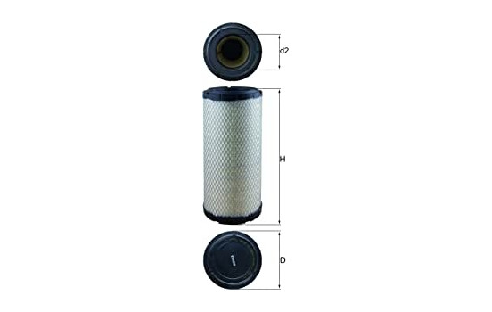 Luftfilter LX 1241 Mahle