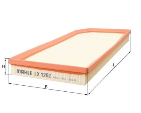 Luftfilter LX 1262 Mahle, bild 3