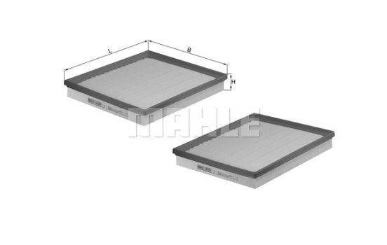 Luftfilter LX 1264/S Mahle, bild 3