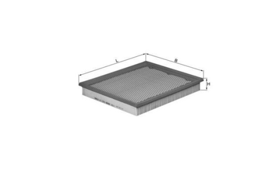 Luftfilter LX 1272 Mahle, bild 3