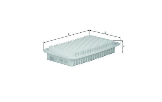 Luftfilter LX 1286 Mahle, bild 3