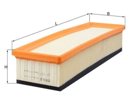 Luftfilter LX 1287 Mahle, bild 2