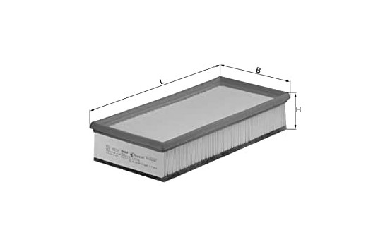 Luftfilter LX 1296 Mahle