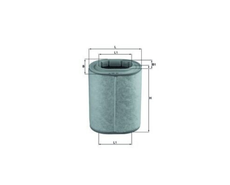 Luftfilter LX 1460 Mahle, bild 5