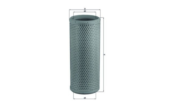 Luftfilter LX 147 Mahle, bild 2