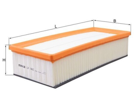 Luftfilter LX 1482 Mahle, bild 3