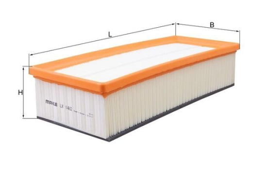 Luftfilter LX 1482 Mahle, bild 3