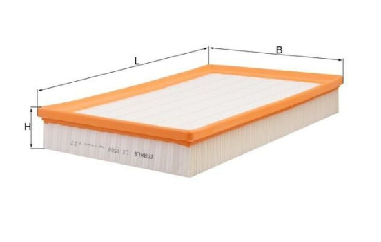 Luftfilter LX 1500 Mahle, bild 3