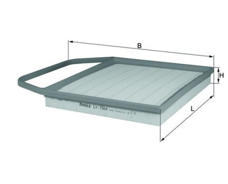 Luftfilter LX 1564 Mahle, bild 4