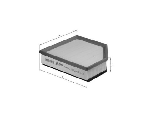 Luftfilter LX 1593/2 Mahle, bild 3