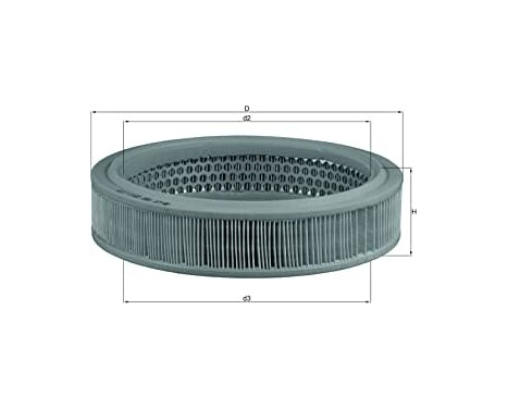 Luftfilter LX 160 Mahle
