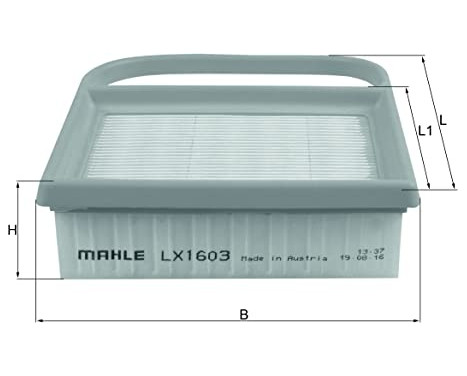 Luftfilter LX 1603 Mahle