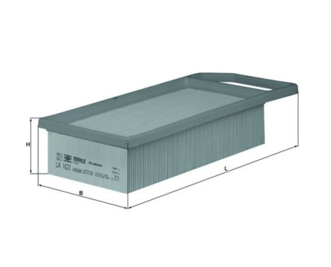 Luftfilter LX 1621 Mahle, bild 3