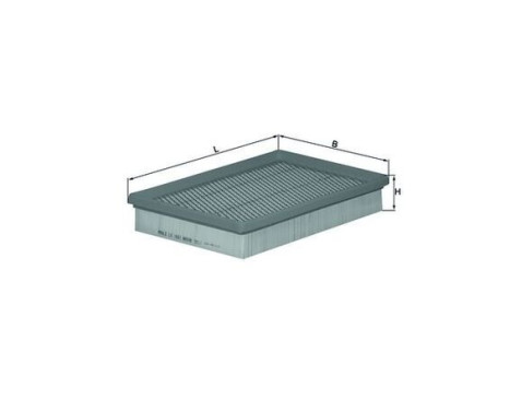 Luftfilter LX 1661 Mahle, bild 3