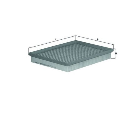 Luftfilter LX 1662 Mahle, bild 3