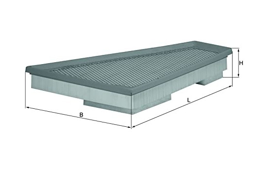 Luftfilter LX 1663 Mahle