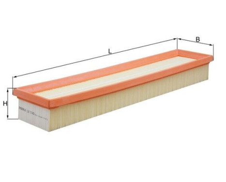 Luftfilter LX 1745 Mahle, bild 3