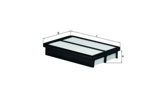 Luftfilter LX 1785 Mahle, bild 3