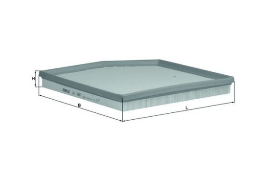 Luftfilter LX 1791 Mahle, bild 2