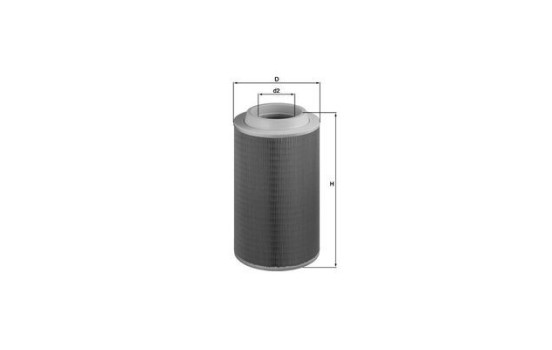 Luftfilter LX 1801 Mahle, bild 2