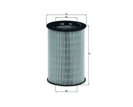 Luftfilter LX 1805 Mahle, bild 2