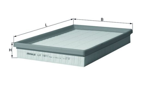 Luftfilter LX 1811 Mahle, bild 3