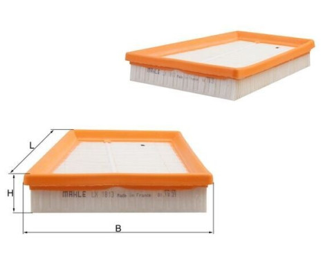 Luftfilter LX 1813 Mahle, bild 3