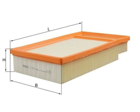 Luftfilter LX 1820 Mahle, bild 3