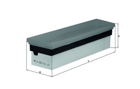 Luftfilter LX 1823/1 Mahle, bild 2