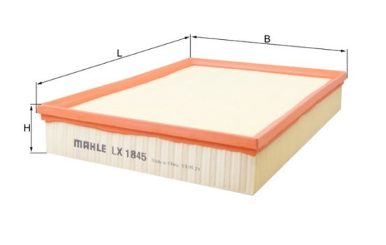 Luftfilter LX 1845 Mahle, bild 3