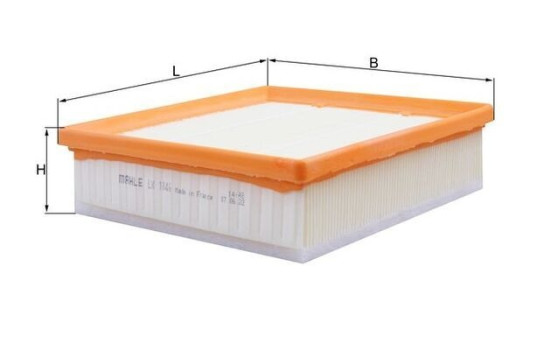 Luftfilter LX 1846 Mahle, bild 3