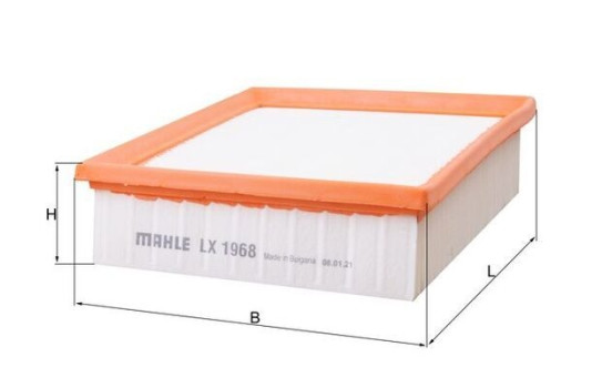 Luftfilter LX 1968 Mahle, bild 2
