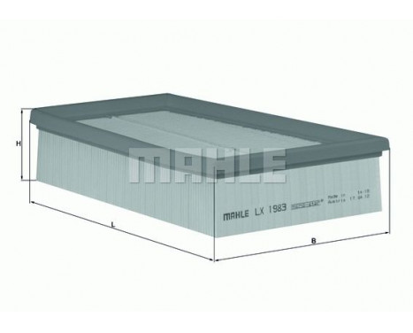 Luftfilter LX 1983 Mahle