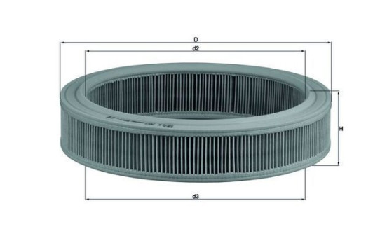 Luftfilter LX 202 Mahle, bild 2
