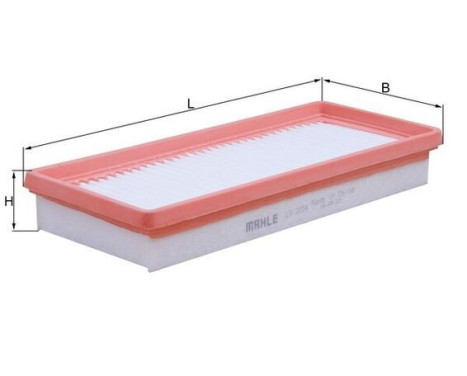Luftfilter LX 2034 Mahle, bild 2