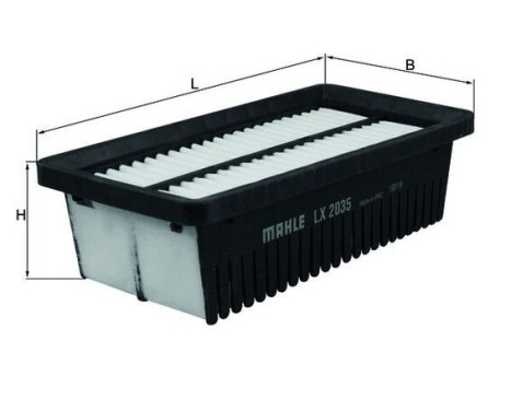 Luftfilter LX 2035 Mahle, bild 2