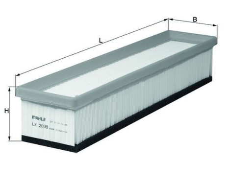 Luftfilter LX 2039 Mahle, bild 3