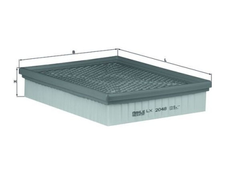 Luftfilter LX 2048 Mahle, bild 3