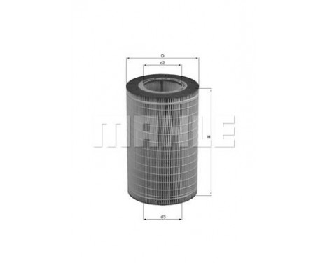 Luftfilter LX 2079 Mahle, bild 3